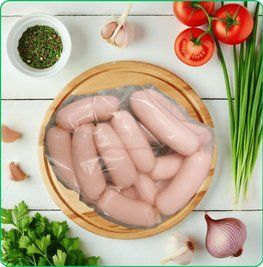 Сосиски "Малюки" 0.5кг &mdash; натуральні продукти &laquo;М&rsquo;ЯСНИЙ&raquo; Одеса