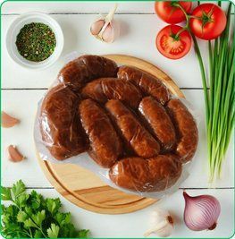 Сарделі "Барбекю" (яловичина/свинина) 0.6кг &mdash; натуральні продукти &laquo;М&rsquo;ЯСНИЙ&raquo; Одеса