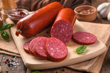 Ковбаса "Сервелат" 0,4кг &mdash; натуральні продукти &laquo;М&rsquo;ЯСНИЙ&raquo; Одеса
