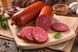 Ковбаса "Сервелат" 0,4кг фото продукції маркету &laquo;М&rsquo;ЯСНИЙ&raquo;