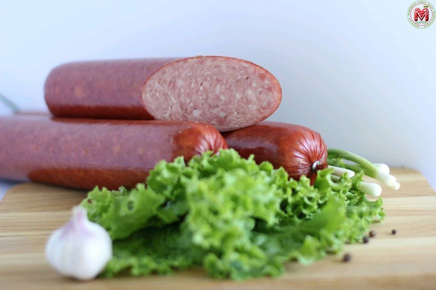 Ковбаса "Сервелат" 0,4кг &mdash; натуральні продукти &laquo;М&rsquo;ЯСНИЙ&raquo; Одеса